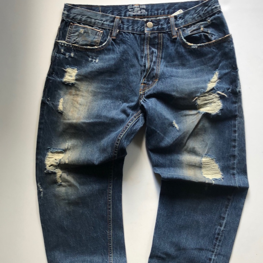 Red Salvage Denim jeans
